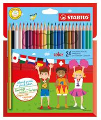 Stabilo Color Potlood 24 Stuks