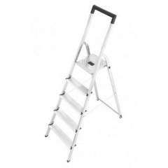Hailo L40 Aluminium Huishoudtrap / Klustrap 5 treden