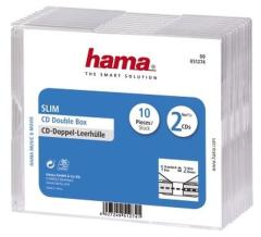 Hama 51274 CD Slim Bubbel Box 10 Pak