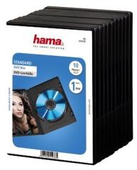 Hama 51276 DVD Box Zwart 10Pak
