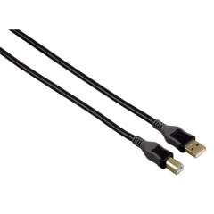 Hama USB Kabel A- B 0.50m 3 Ster