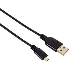 Hama USB-2.0-aansluitkabel A-connector .- Mini-B-connector (B8 Pin) 0.75 M Zwart