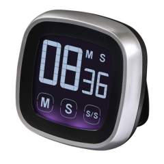 Xavax Keukentimer Touch Digitaal Zilver/zwart