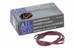 Alco AL-757/2 Elastieken 200x6mm 500 Gram In Doos Rood