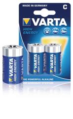 Varta 4914/2b Batterij Alkaline C/lr14 1,5 V High Energy 10 blisters