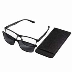 Hama Leesbril Met Magnetische Zonneclip Kunststof Zwart +1.5 Dpt