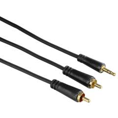Hama Audiokabel Jack 3.5 Mm - 2 Cinch 5.0m 3ster