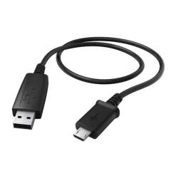 Hama Oplaad-/gegevenskabel Micro-USB 0.6 M Zwart