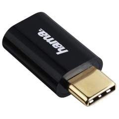 Hama USB-C-adapter USB 2.0 USB-C-stekker  ? Micro-USB-koppeling 480 Mbit/s