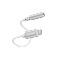 Hama Lightning-adapter Naar 3.5-mm-audio-aansluiting Wit