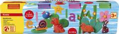 Eberhard Faber EF-572510 Kinderklei In Beker.140gr Oranje. Roze. Groen. Paars