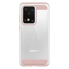 White Diamonds Cover Innocence Clear Voor Samsung Galaxy S20 Ultra Rosegold