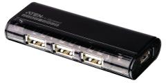 Aten UH284-AT 4-poorts Usb2,0 Hub Zwart