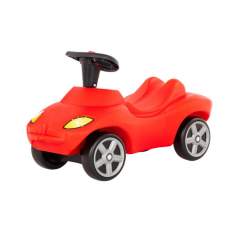 Polesie Happy Car Loopauto + Geluid 69x29x39 cm Rood/Zwart