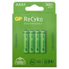 GP Recyko Gp Oplaadbaar Batterij Aaa A4 950mah