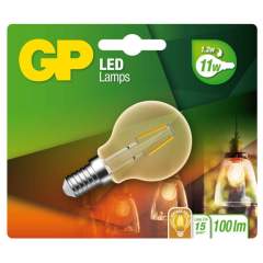 GP Lighting Gp Led Vintage Gd P45 1.2w E14