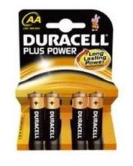 Duracell MN1500P4+POWER Batterij LR6 AA Plus