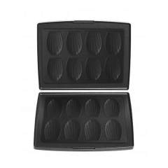 Fritel 142364 Madeleines Bakplaten Zwart/Aluminium