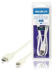 Valueline Vlmb34500w10 High Speed Hdmi&trade;-kabel met Ethernet Hdmi&trade;-connector - Hdmi&tr