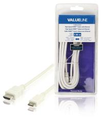 Valueline Vlmb34500w20 High Speed Hdmi&trade;-kabel met Ethernet Hdmi&trade;-connector - Hdmi&tr