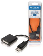 Valueline VLCB37250B02 Displayport-adapterkabel Displayport Mannelijk - Dvi-d 24 + 1-pins Vrouwe
