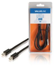Valueline VLCB37500B20 Mini-displayport-kabel Mini-displayport Mannelijk - Mini-displayport Mann