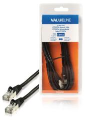 Valueline VLCB85110B30 Ftp Cat5e Netwerkkabel Rj45 Mannelijk - Rj45 Mannelijk 3,00 M Zwart