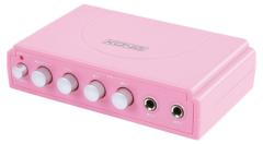 Konig  HAV-KM11P Karaoke Mixer Roze