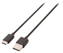 Valueline VLCP60600B10 Usb 2,0 Kabel Usb-c Male - A Male 1,00 M Zwart