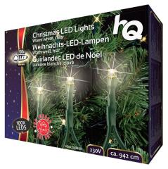 HQ HQCLS48660 Kerstverlichting 100 LEDs 3W 9,42M Warm Wit Binnen