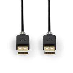 Nedis CCBW60000AT20 Kabel Usb 2.0 A Male - A Male 2.0 M Antraciet