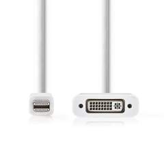 Nedis CCGP37750WT02 Mini-displayport - Dvi-kabel Mini-displayport Male - Dvi-d 24+1-pins Female 