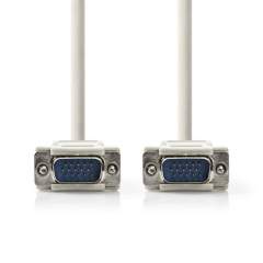 Nedis CCGP59001IV20 Vga-kabel Vga Male - Vga Male 2.0 M Ivoor