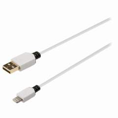 Nedis CCBW39300WT10 Data- En Oplaadkabel Apple Lightning 8-pins Male - Usb A Male 1.0 M Wit