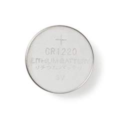 Nedis BALCR12205BL Lithium Knoopcel-batterij Cr1220 3 V 5 Stuks Blister