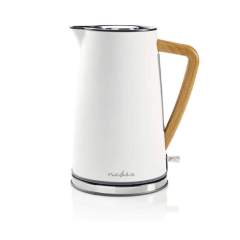 Nedis KAWK510EWT Waterkoker 1.7L 2200W Soft-Touch Wit