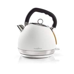 Nedis KAWK520EWT Waterkoker 1.8L 2200W Soft-touch Wit