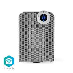 Nedis WIFIFNH20CWT Slimme Ventilatorverwarming Met Wi-fi Compact Thermostaat Oscillatie 1800 W W
