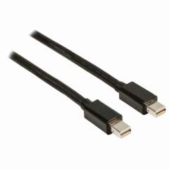 Nedis CCGP37500BK10 Mini-displayport-kabel Mini-displayport Male - Mini-displayport Male 1.0 M Z