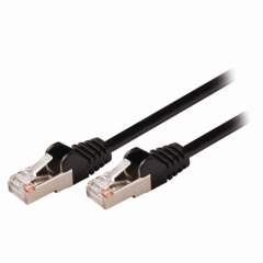Nedis CCGP85121BK025 Cat5e Sf/utp-netwerkkabel Rj45 Male - Rj45 Male 0.25 M Zwart