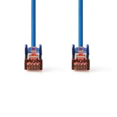 Nedis CCGP85221BU05 Cat6 S/ftp-netwerkkabel Rj45 Male - Rj45 Male 0.5 M Blauw