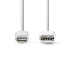 Nedis CCGP39300WT30 Sync And Charge-kabel Apple Lightning 8-pins Male - Usb-a Male 3.0 M Wit