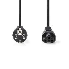 Nedis CEGP10130BK30 Voedingskabel Schuko Male - Iec-320-c5 3.0 M Zwart