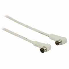 Nedis CSGP40100WT30 Coaxkabel 90 Db Iec (coax) Male Haaks - Iec (coax) Female Haaks 3.0 M Wit