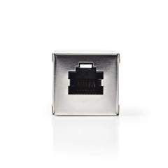 Nedis CCGP89001ME Cat5 Afgeschermde Netwerkadapter Rj45 Female - Rj45 Female Metaal