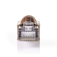 Nedis CCGP89350GY Netwerkconnector-set Rj45 Male + Trekontlasting - Voor Solid Cat5 Utp-kabels 1