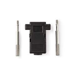 Nedis CCGP52890BK D-sub Connector Geschikt Voor D-sub 9-pins Zwart