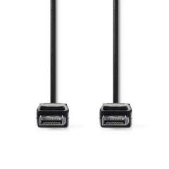 Nedis CCGB37010BK20 Displayport 1.2-kabel Displayport Male - Displayport Male 2.0 M Zwart