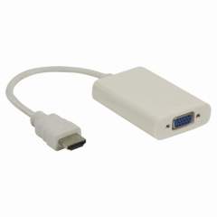 Nedis CCGB34900WT02 Hdmi ?- Vga-kabel Hdmi ?-connector - Vga Female 0.2 M Wit