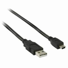 Nedis CCGB60300BK20 Usb 2.0-kabel A Male - Mini 5-pins Male 2.0 M Zwart